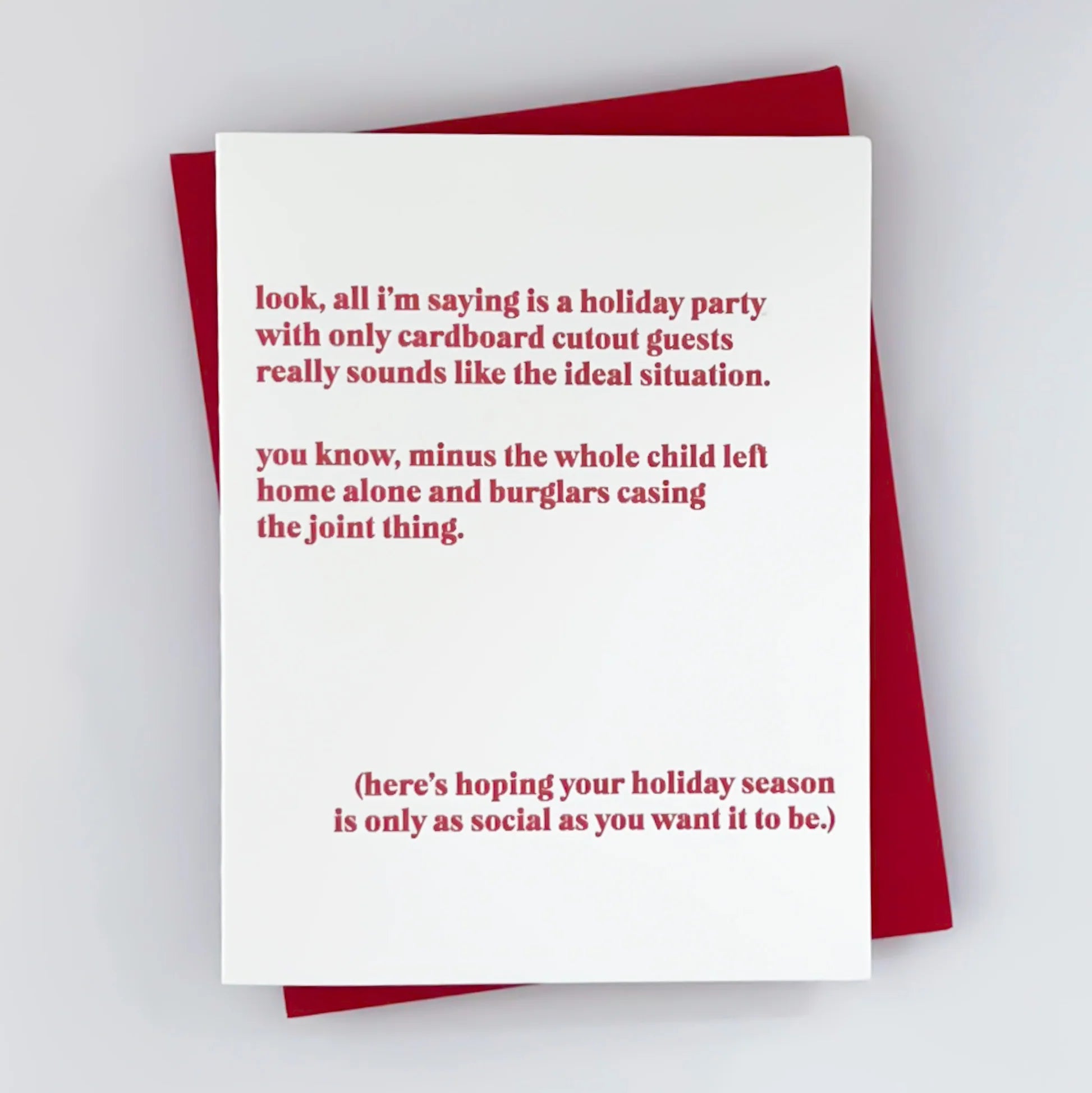 Home Alone Card