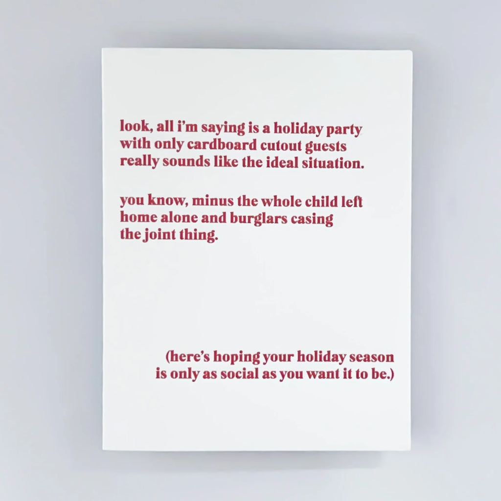 Home Alone Card