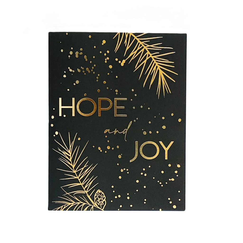 Hope & Joy Gold Foil Card