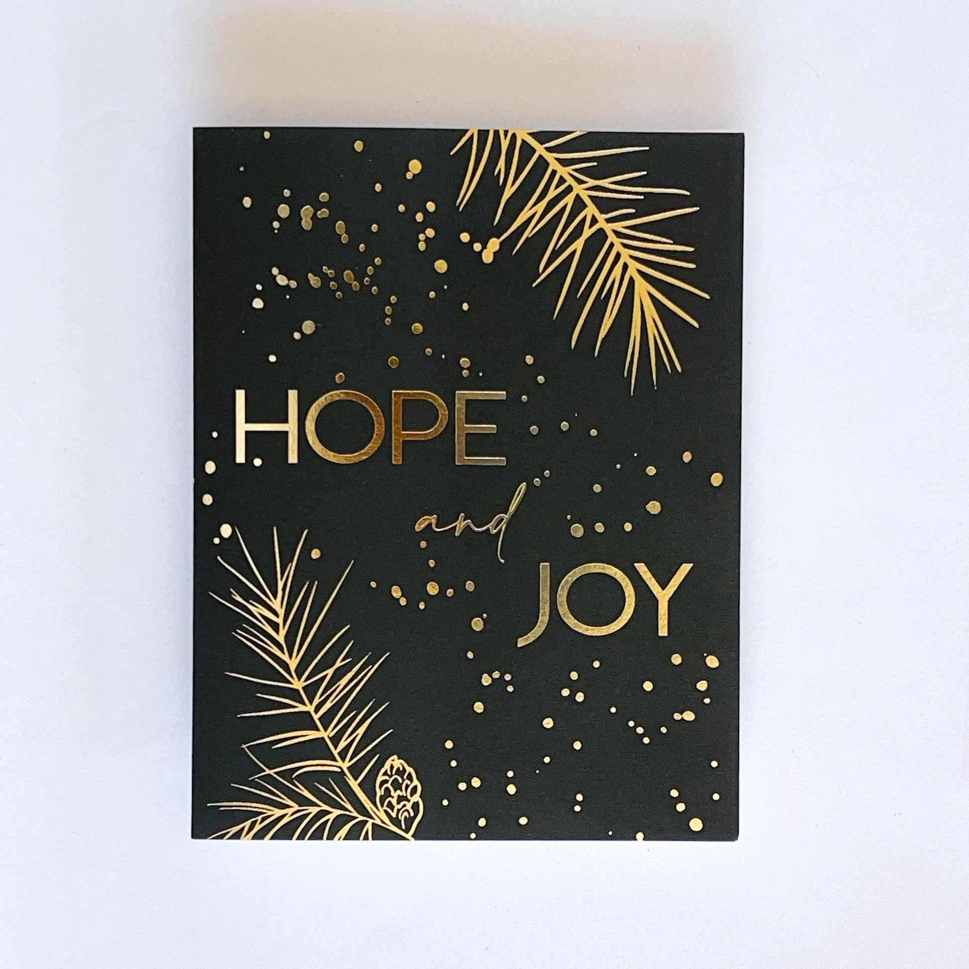 Hope & Joy Gold Foil Card