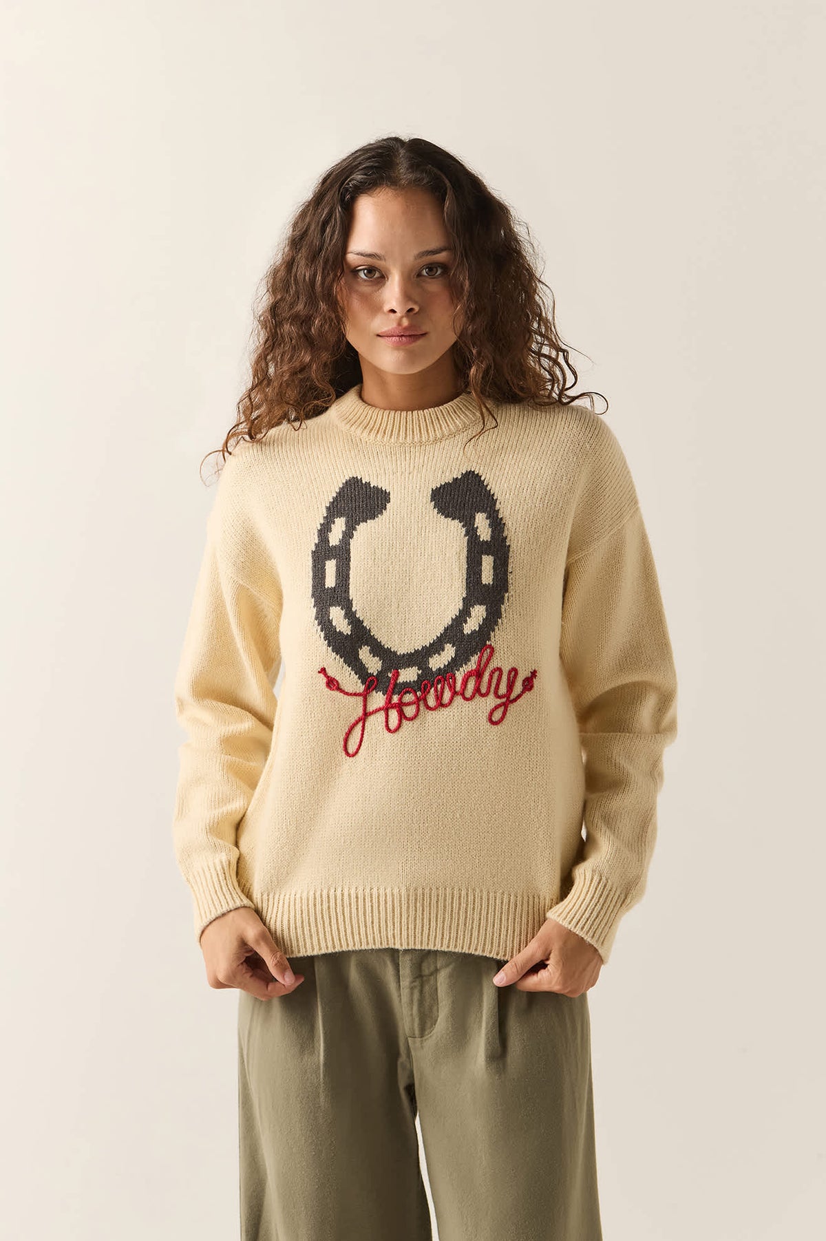Howdy Crew Sweater