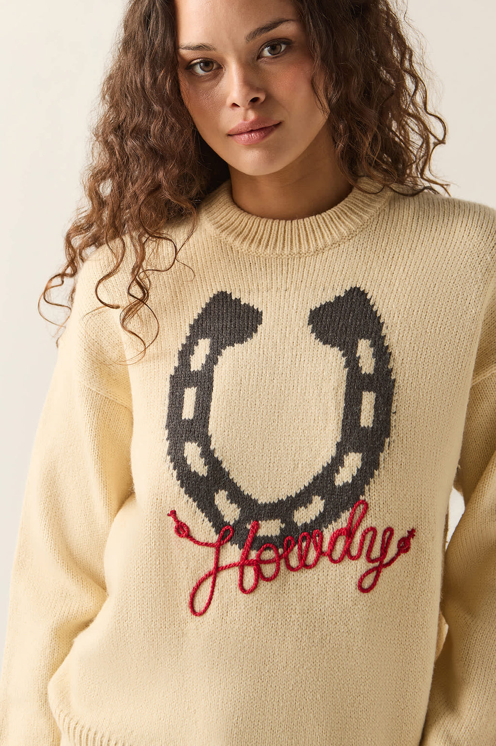 Howdy Crew Sweater