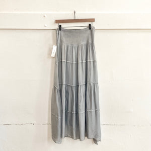 Odessa Silk Maxi Skirt