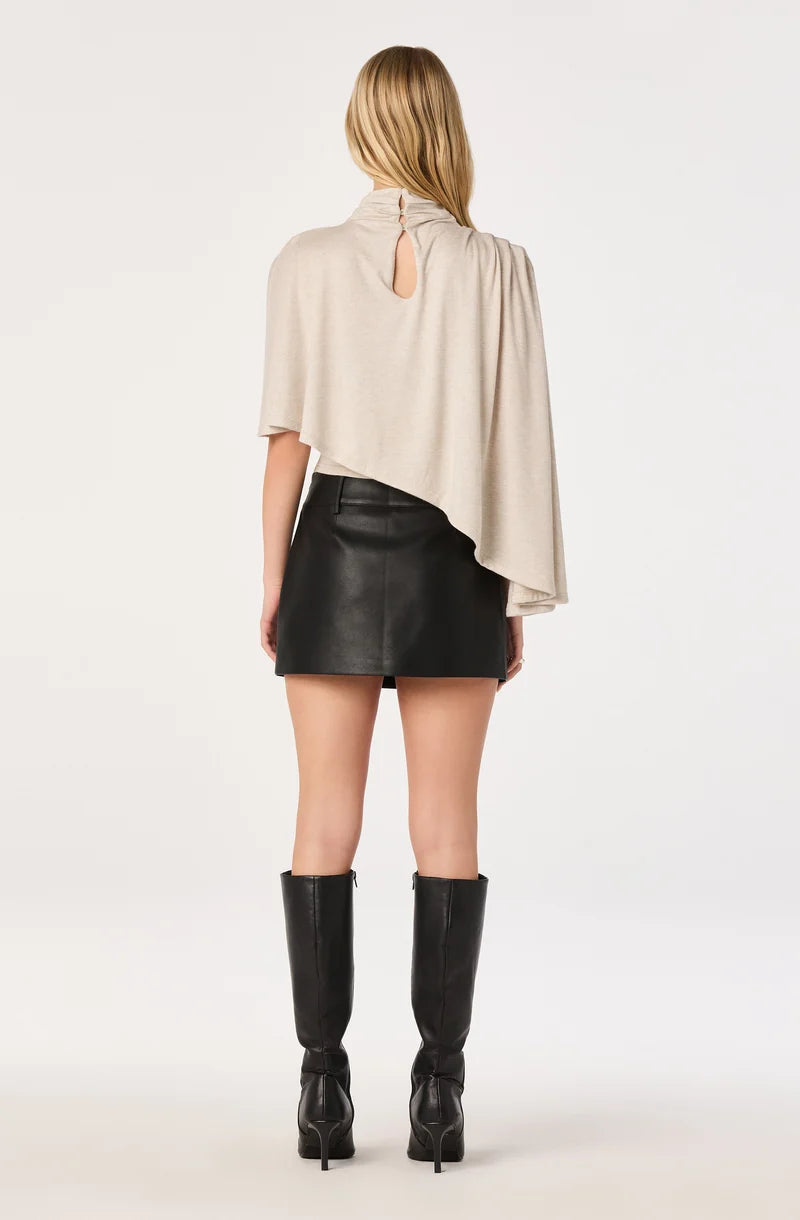 Jailene Asymmetrical Sweater Blouse
