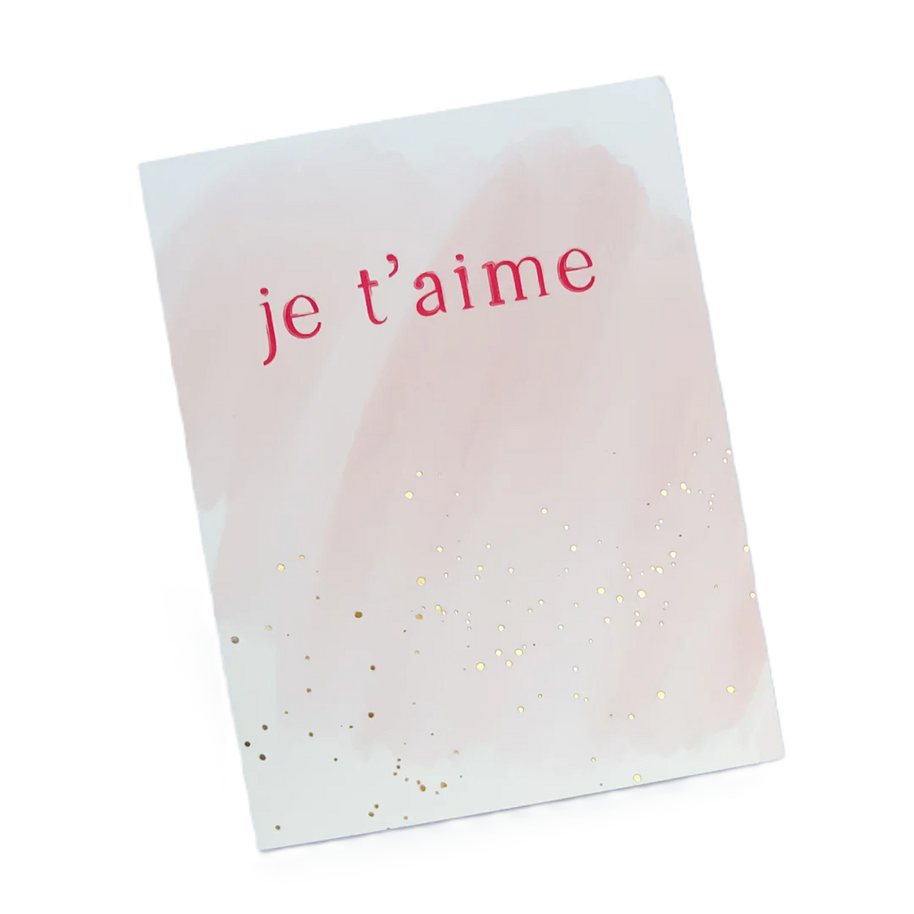 Je T'aime Greeting Card