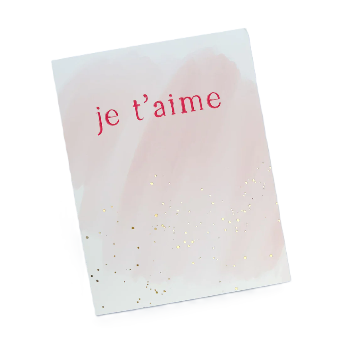 Je T'aime Greeting Card