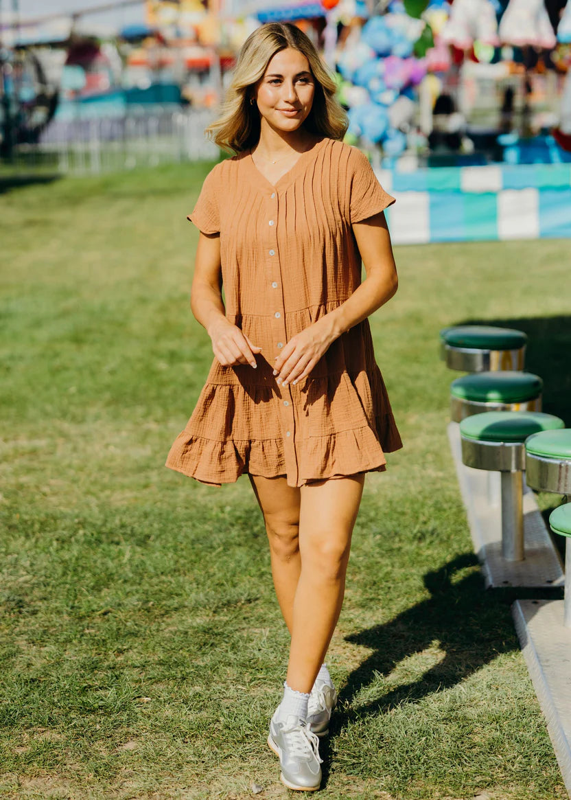 Jude Babydoll Cotton Dress