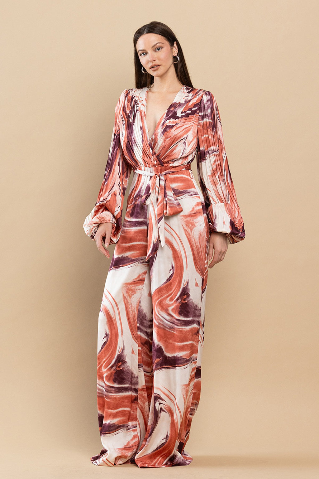 Marsha Pleated Jumpsuit