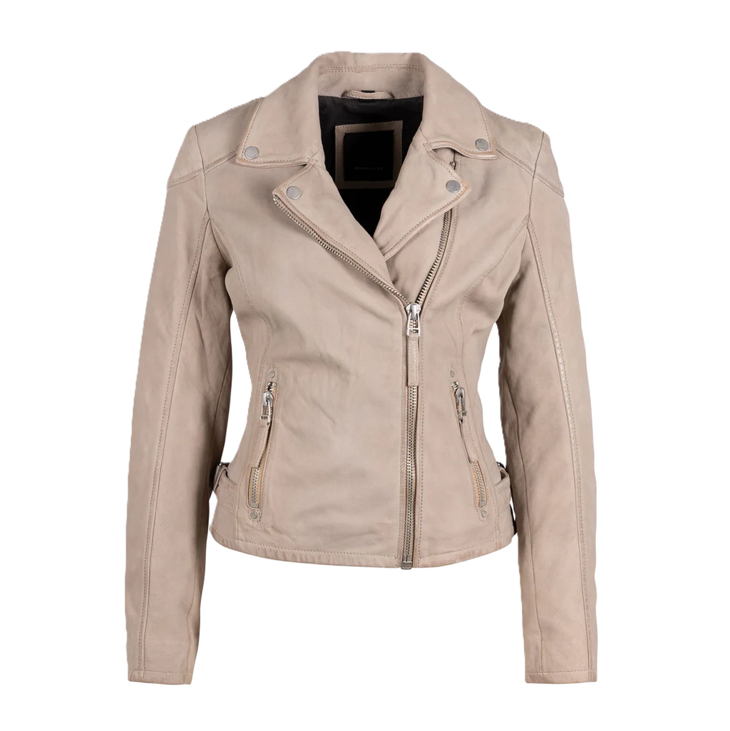 Karyn Nubuck Leather Jacket