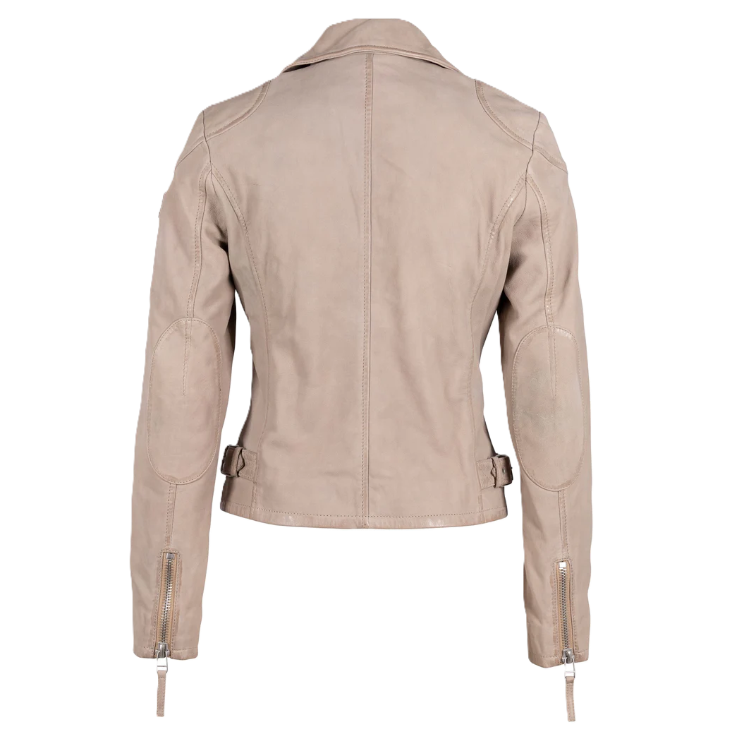 Karyn Nubuck Leather Jacket