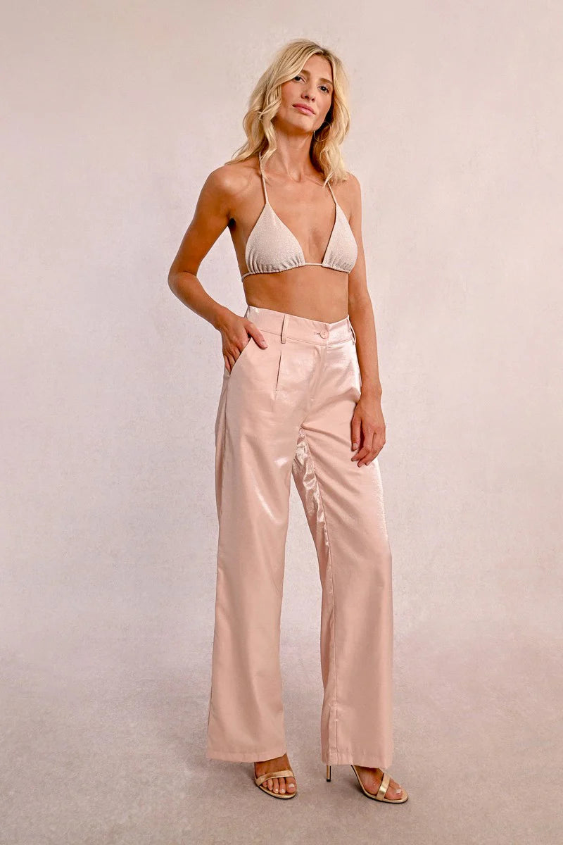 Barbie Metallic Satin Pants