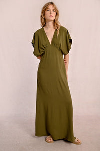 Aiyannah Solid Maxi Dress