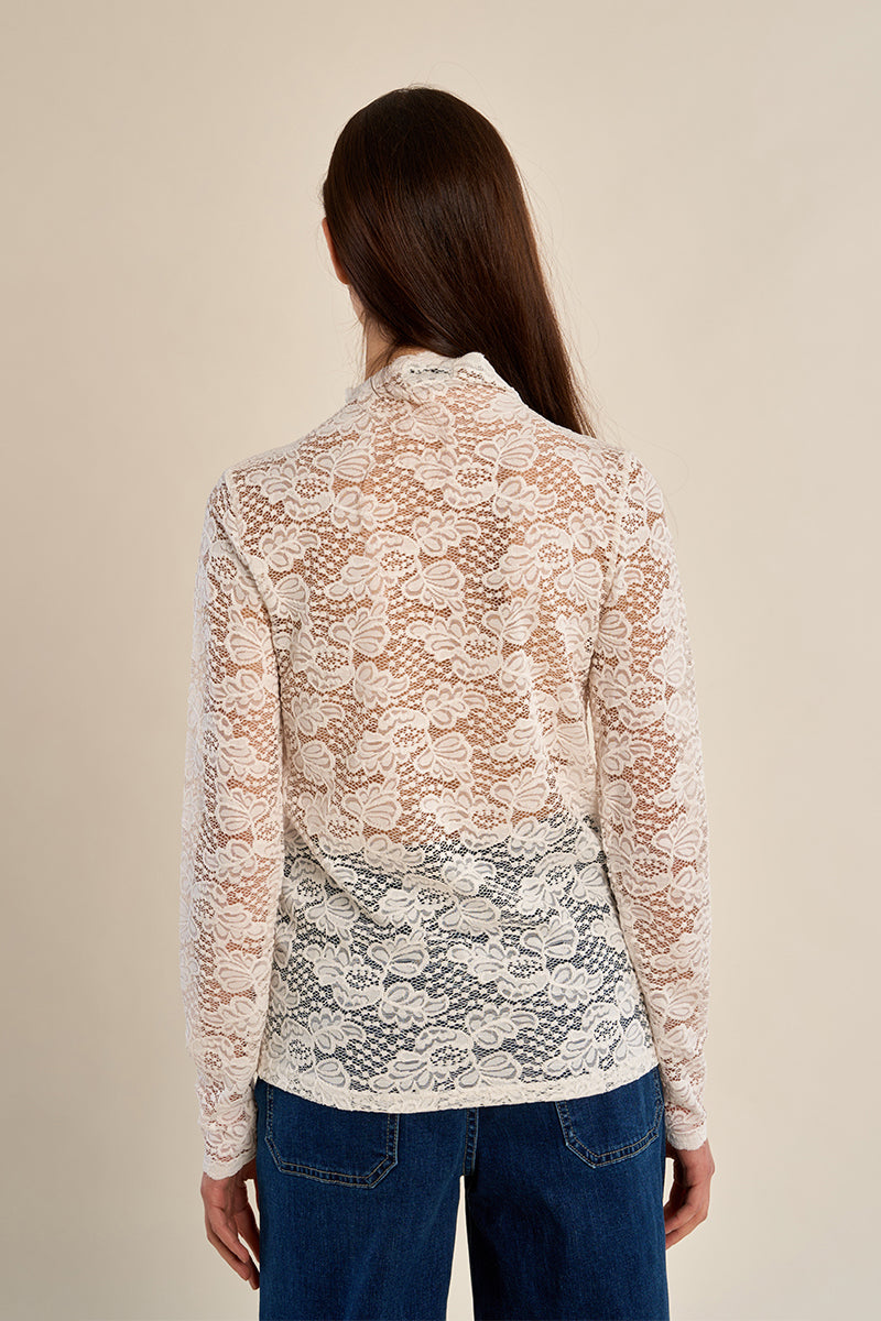 Anya Leaf Lace Undertop