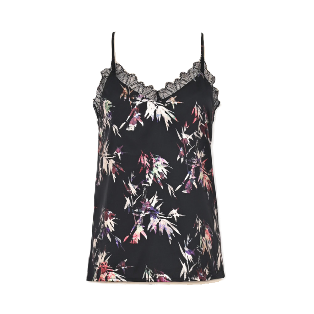 Marisol Metallic Lace Tank
