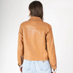 Bonded Leather Jacket