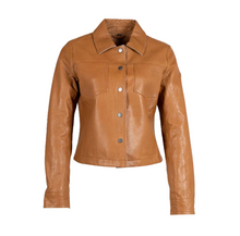 Load image into Gallery viewer, Bonded Leather Jacket