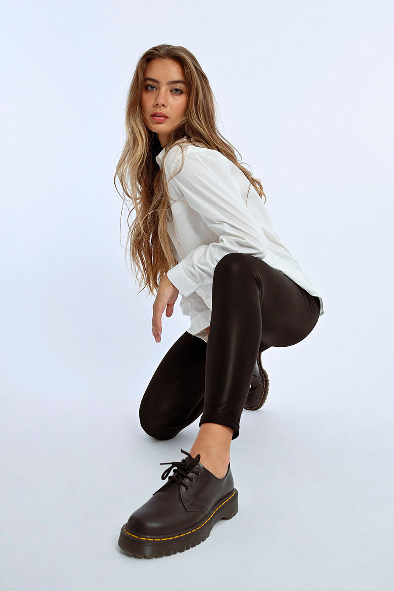Faux Leather Leggings