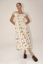 Load image into Gallery viewer, Leonora Peachy Midi Dress