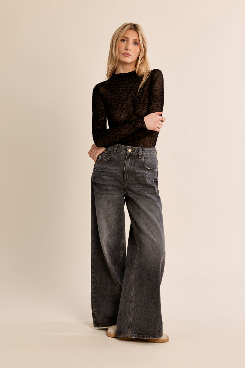 Stella Leopard Mesh Undershirt