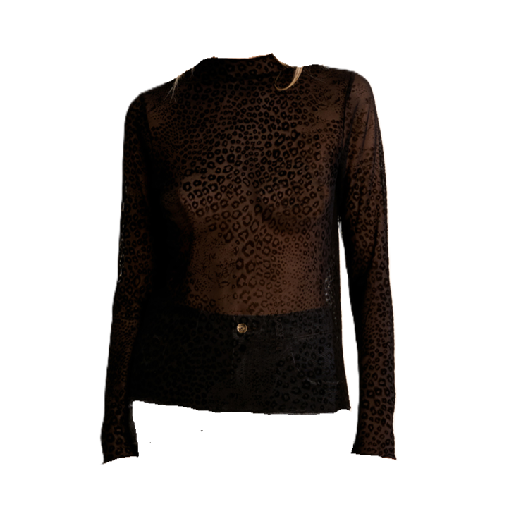 Stella Leopard Mesh Undershirt