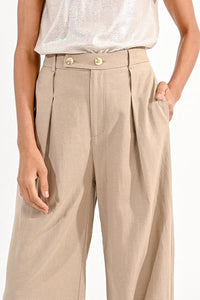 Wide Leg Linen Pants