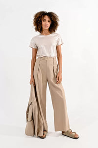 Wide Leg Linen Pants