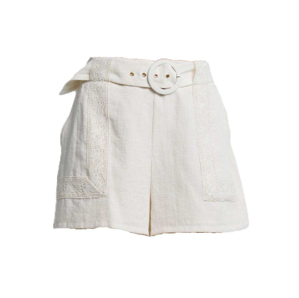 Malia Lace Trim Shorts