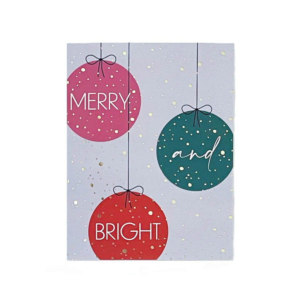 Merry and Bright Card