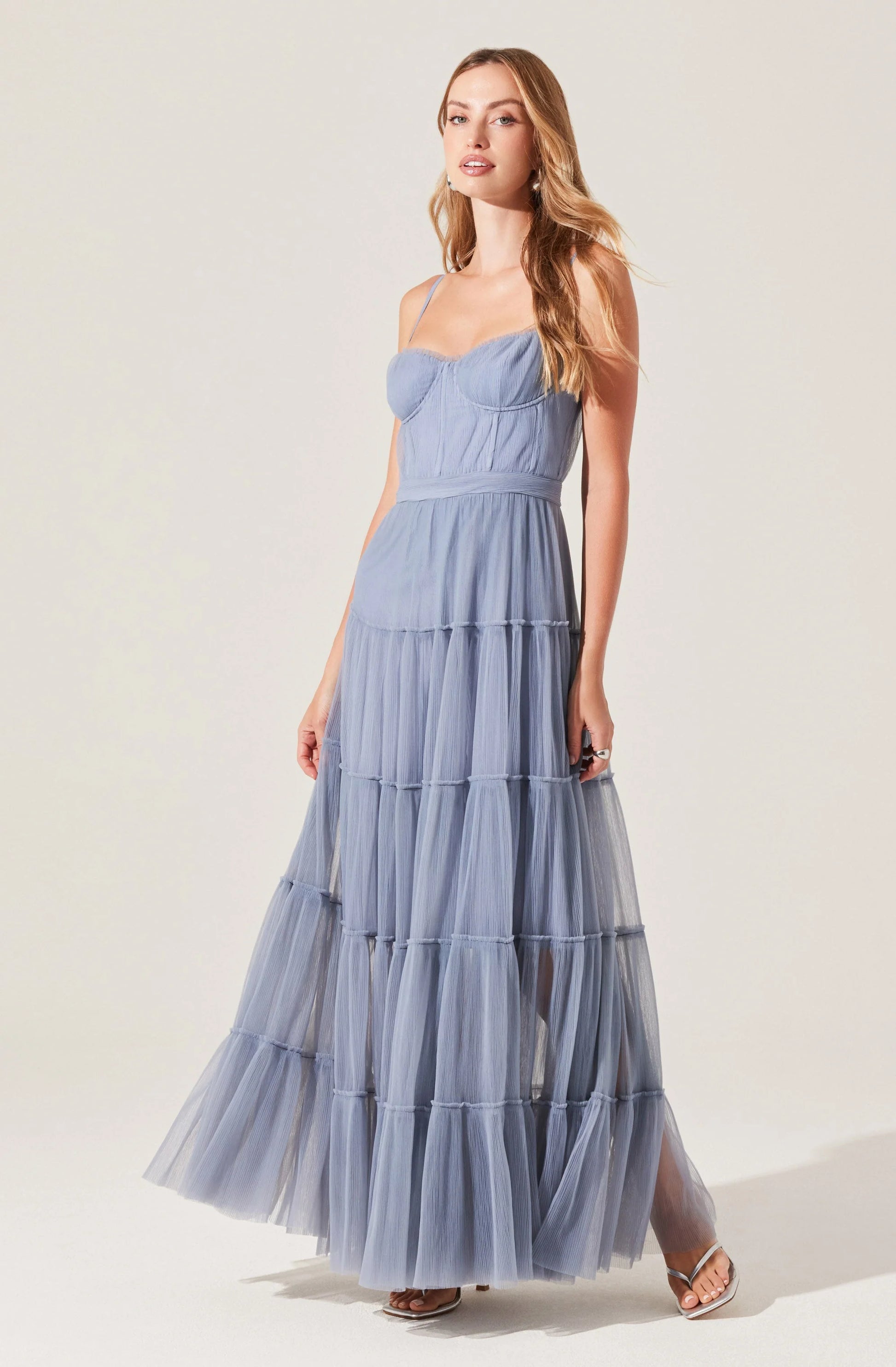 Mireya Tulle Maxi Dress