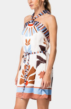 Load image into Gallery viewer, Caprice Satin Halter Dress