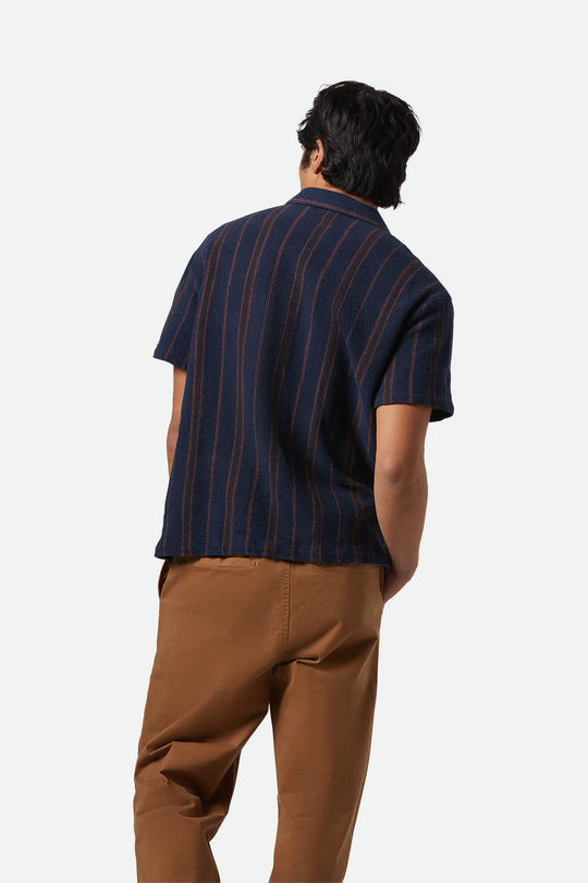 Bunker Waffle Stripe Button Up