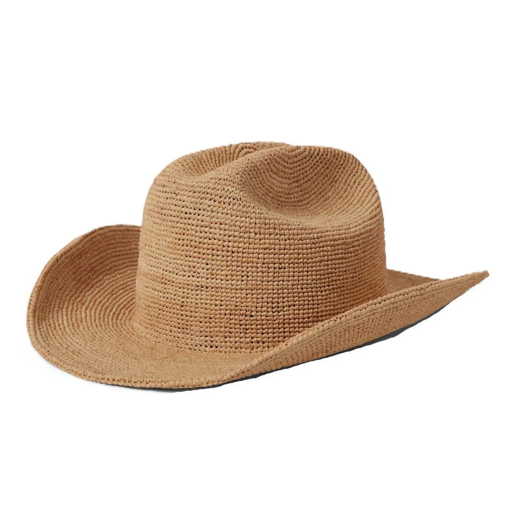 Odessa Straw Packable Cowboy Hat