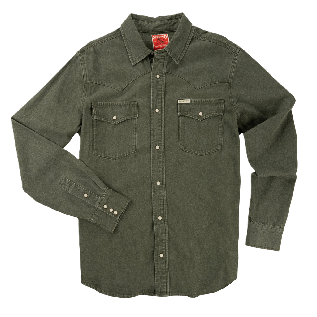 Wyatt Pearl Snap Denim Shirt