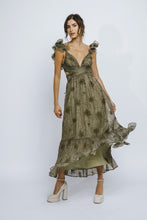 Load image into Gallery viewer, Joie Ruffle Maxi Dress