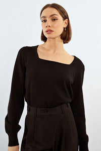 Colette Square Neck Sweater