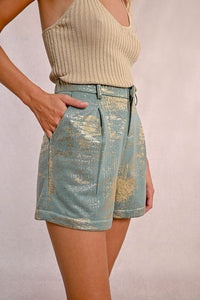 Gold Sage Shorts