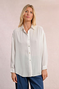 Raleigh Crinkle Button Down