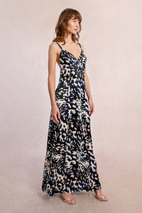 Monica Print Maxi Dress