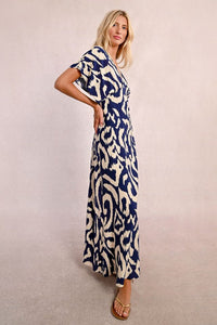 Aiyanah Print Maxi Dress