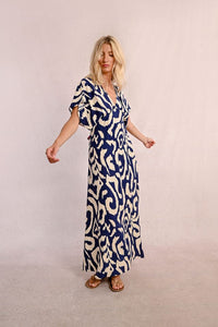 Aiyanah Print Maxi Dress