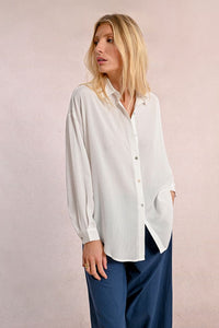 Raleigh Crinkle Button Down