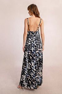 Monica Print Maxi Dress