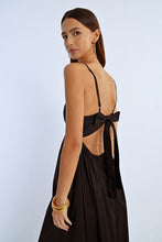 Load image into Gallery viewer, Alessa Bow Back Midi Dress