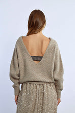 Load image into Gallery viewer, Margot V Back Sweater