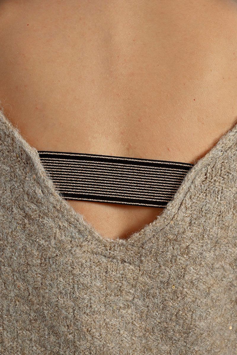 Margot V Back Sweater