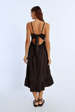 Load image into Gallery viewer, Alessa Bow Back Midi Dress