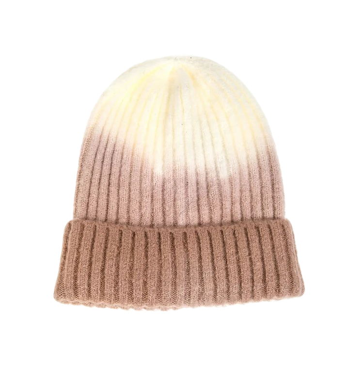 Ombre Rose Beanie