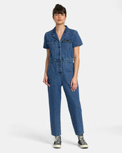 Load image into Gallery viewer, Recession Denim Jumpsuit