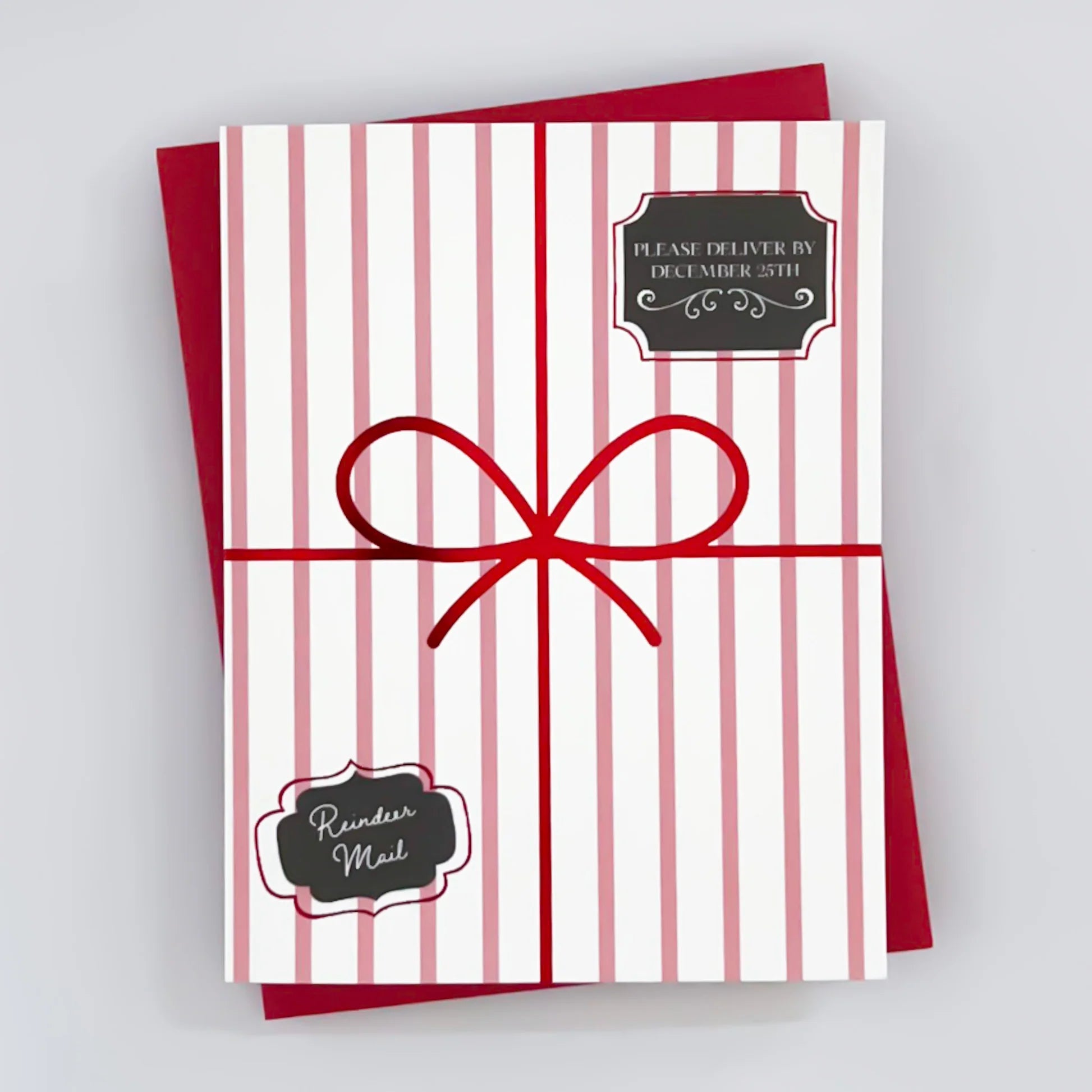 Reindeer Mail Holiday Card