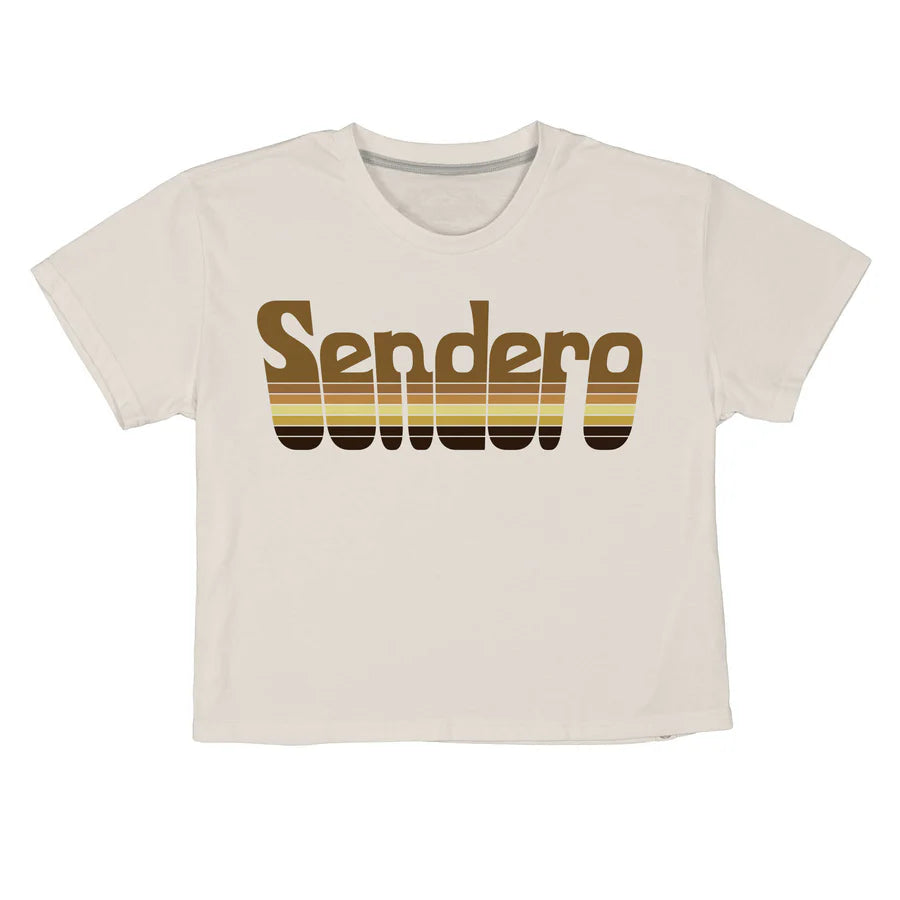 Retro Logo Crop Tee
